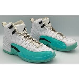 AIR JORDAN 12 RETRO LIGHT AQUA TEAL Sz 6.5 510815-100 #218
